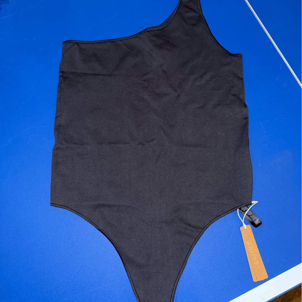 SKIMS Black Essential Bodysuit